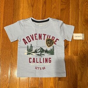 Carter's Adventure Calling Kids T-Shirt - Light Blue